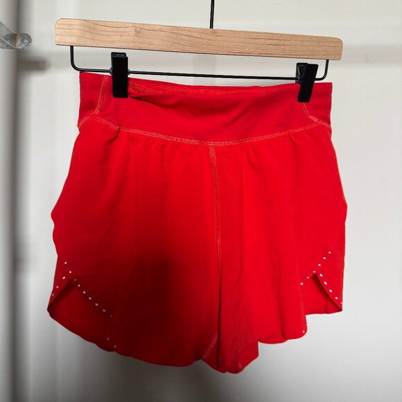 lululemon athletica Pants - Lululemon Fast and Free Running Shorts Red Size 4 Athletic